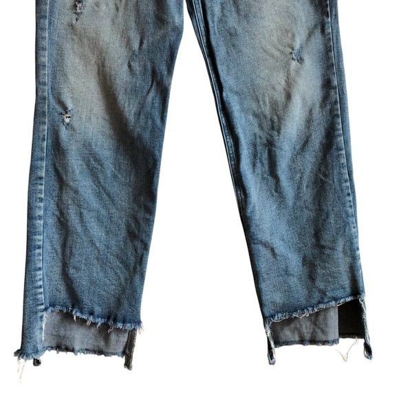 Silver Jeans Vintage Ankle Straight Size 29 Distressed with Holes - Picture 3 of 12